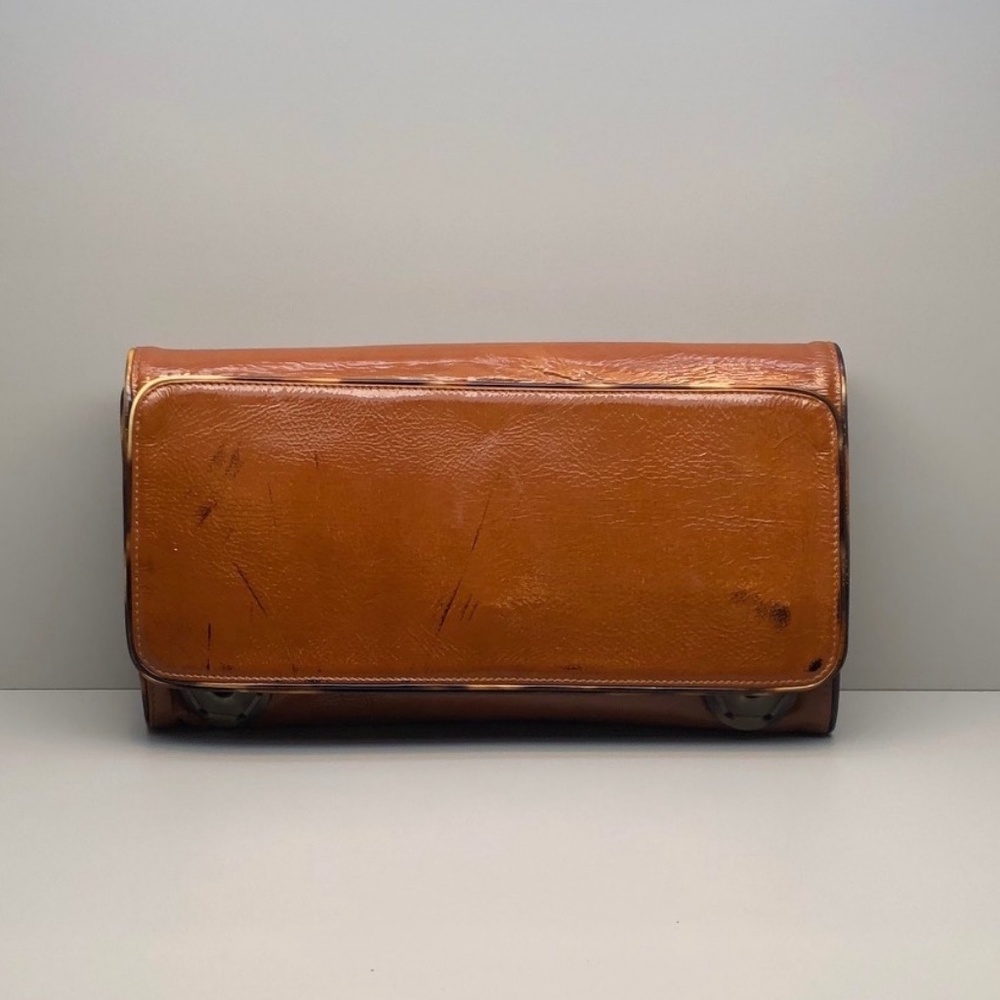 Leather Dries Van Noten Clutch